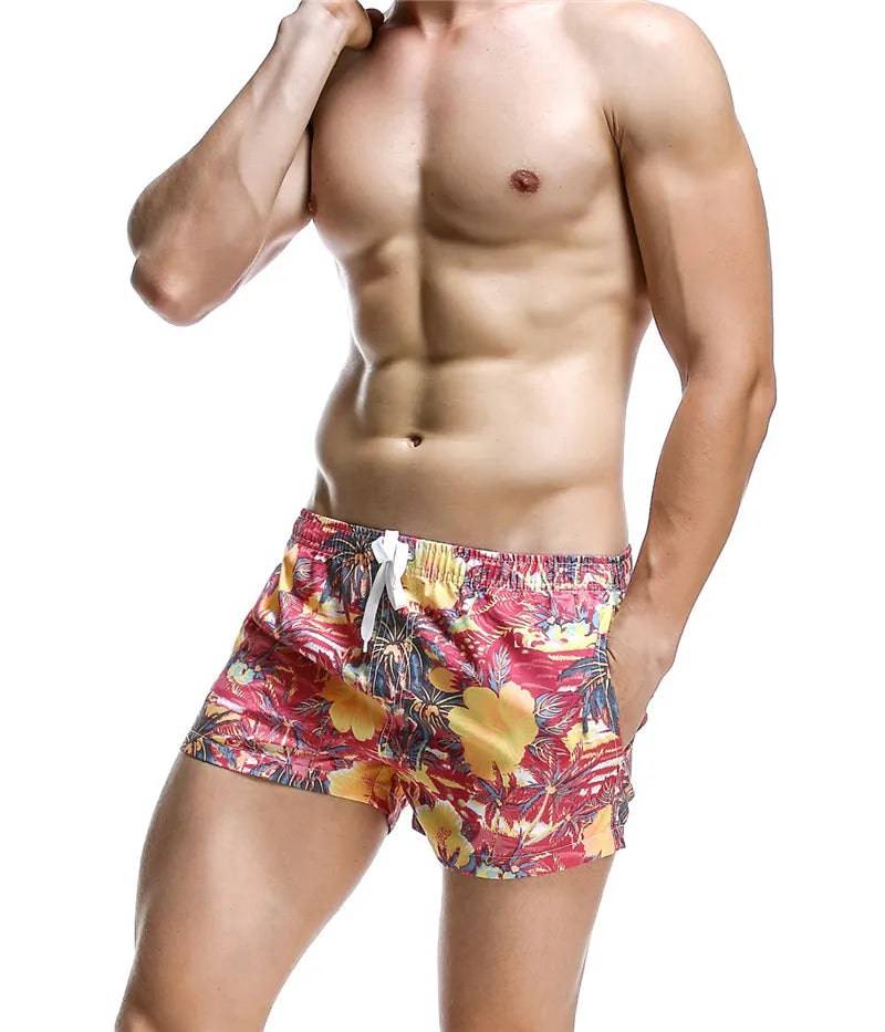 
                  
                    SEOBEAN Summer Hot Short Men Board Shorts Coconut Leaf Pattern Sea Beach Style Men's Shorts Men Quick Dry Shorts Trunks
                  
                