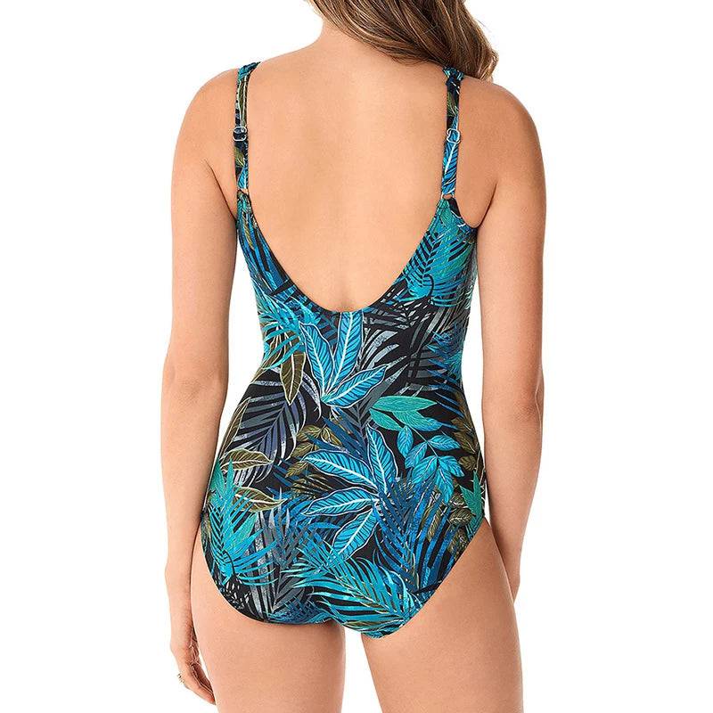 
                  
                    2024 One Piece Swimsuit Sexy Plus Size Swimwear Women Tummy Control Beach Wear for Bathing Suits Monokini Maillot De Bain Femme
                  
                