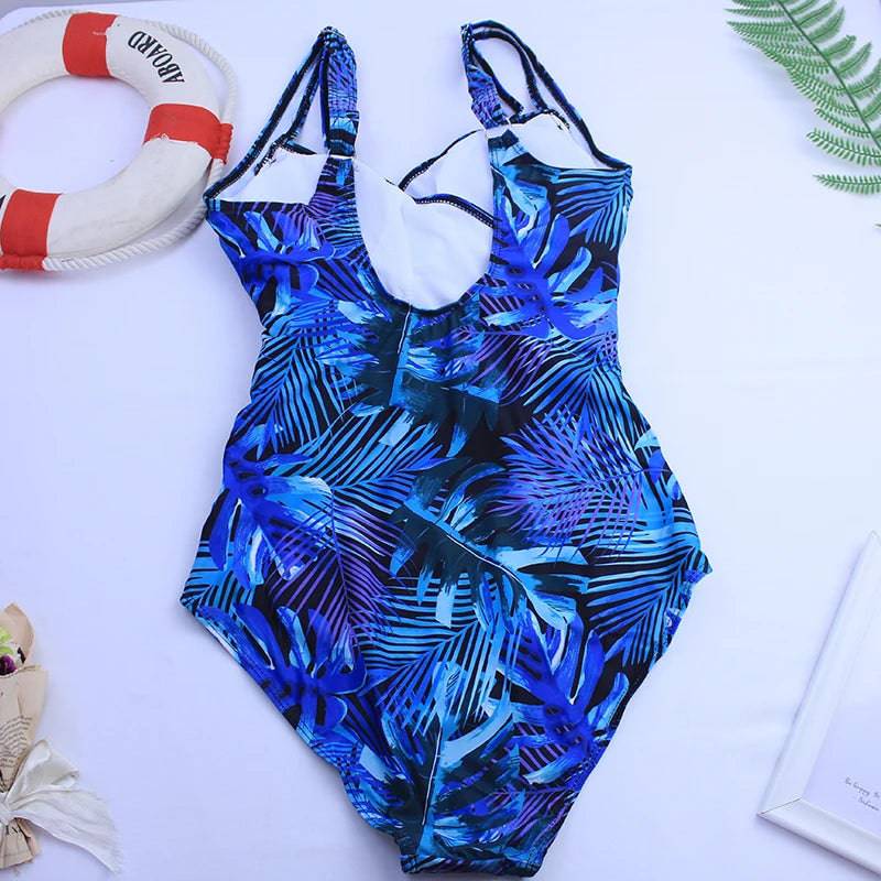 
                  
                    2024 One Piece Swimsuit Sexy Plus Size Swimwear Women Tummy Control Beach Wear for Bathing Suits Monokini Maillot De Bain Femme
                  
                