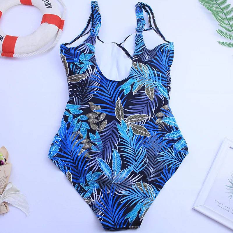 
                  
                    2024 One Piece Swimsuit Sexy Plus Size Swimwear Women Tummy Control Beach Wear for Bathing Suits Monokini Maillot De Bain Femme
                  
                