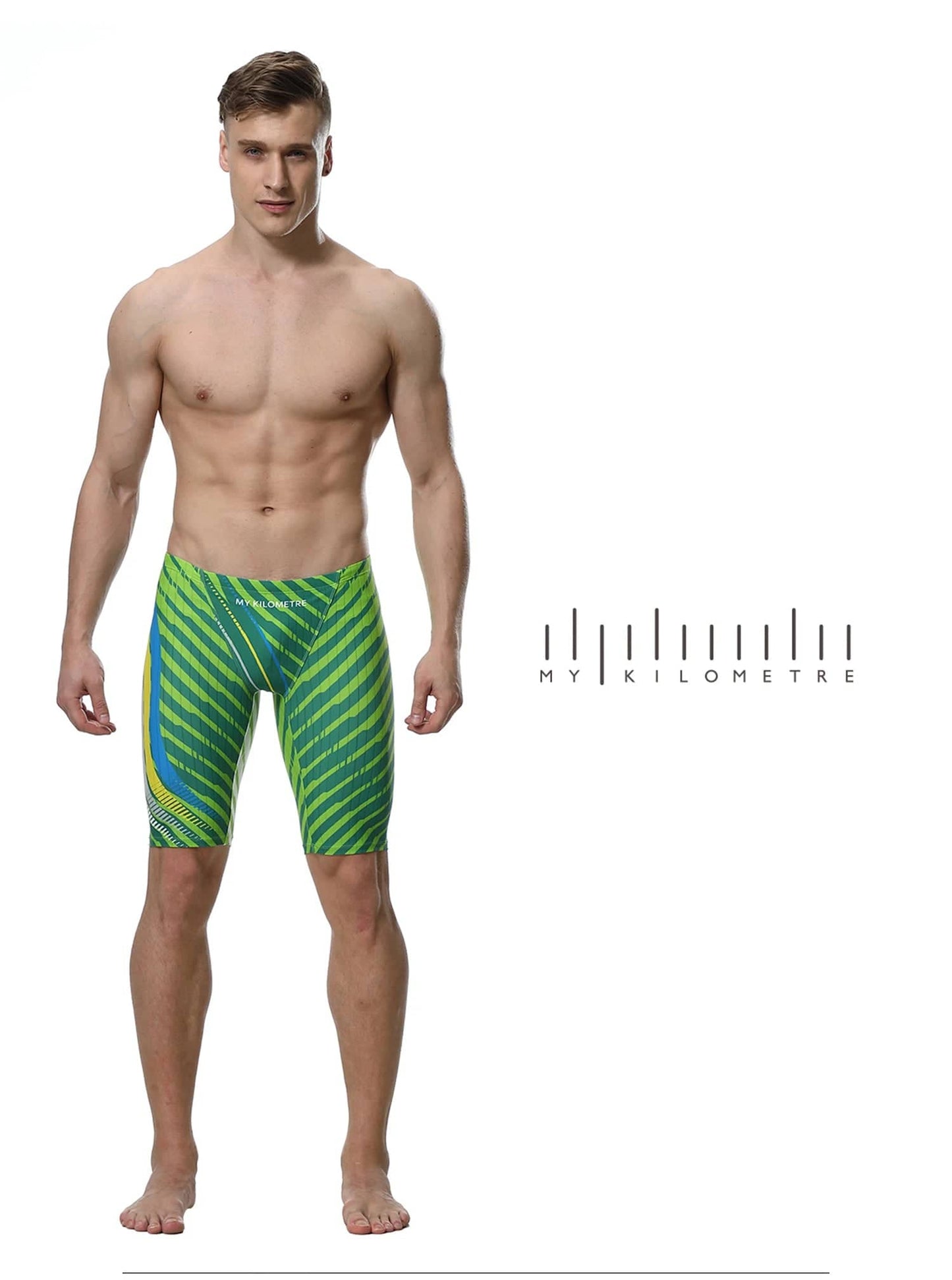 
                  
                    MY KILOMETRE Men's Swimming Trunks Professional Athletic Swim Jammers Swimwear Men Swimsuit Durable Training Swimming Shorts
                  
                