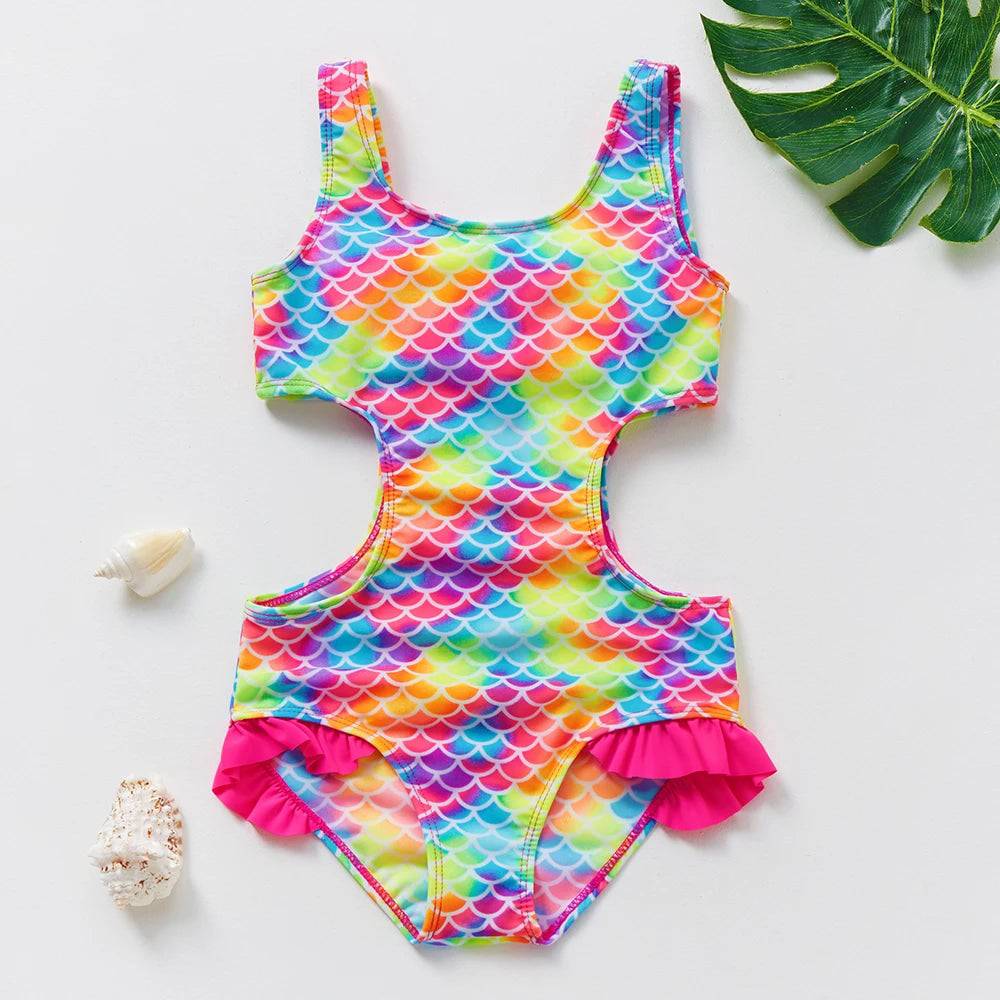 
                  
                    3~12Year Girls swimwear one piece Girls swimsuit Children swimwear Kids Girls Swimming outfit Beach wear
                  
                