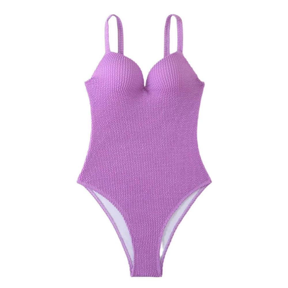 2023 Push Up Swimsuit Women One Piece Solid Swimwear Female Bodysuit Bathers Bathing Swimming Swim Suit Summer Beachwear