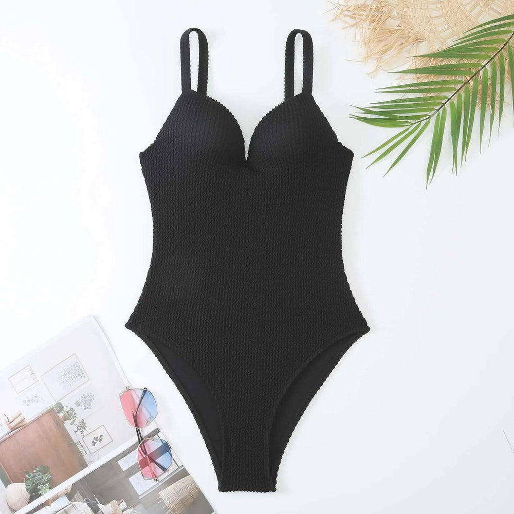 
                  
                    2023 Push Up Swimsuit Women One Piece Solid Swimwear Female Bodysuit Bathers Bathing Swimming Swim Suit Summer Beachwear
                  
                