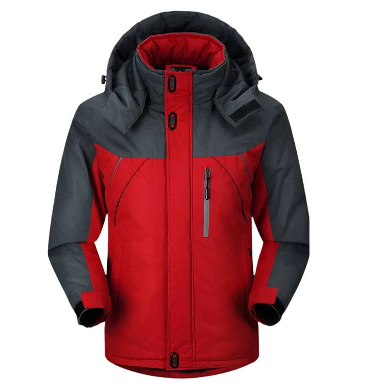 DIMUSI Winter Jacket Men Parka Thermal Fleece jacket Coats Men jackets Windbreaker jaqueta Windproof Waterproof Coats Men 5XL