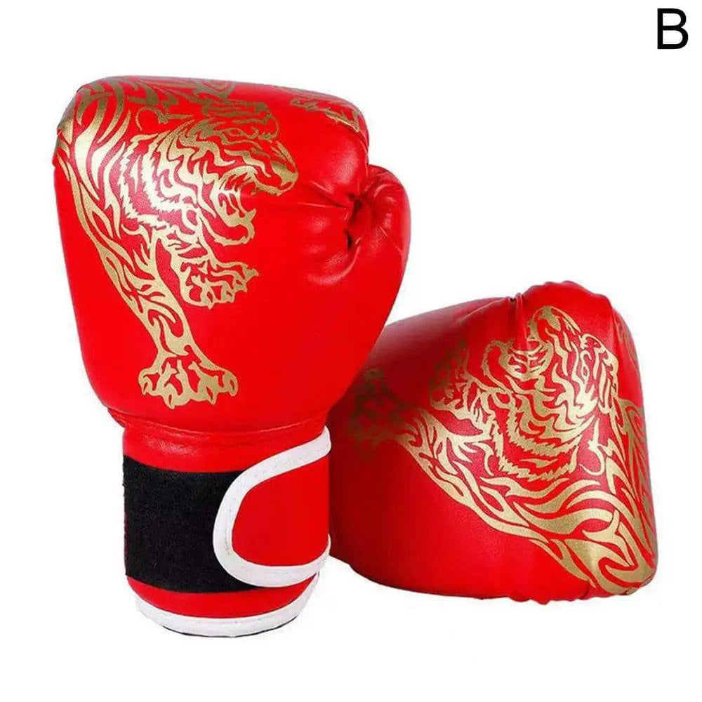 
                  
                    Boxing Gloves Professional Tiger Breathable PU Leather Flame Gloves Sanda Boxes Thai Gloves Thai Muay Thai Boxing Fight Gloves
                  
                