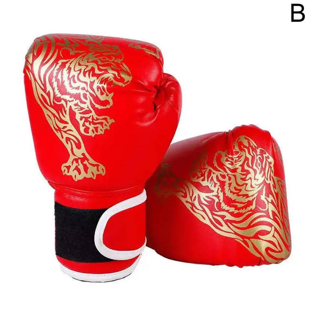 
                  
                    Boxing Gloves Professional Tiger Breathable PU Leather Flame Gloves Sanda Boxes Thai Gloves Thai Muay Thai Boxing Fight Gloves
                  
                