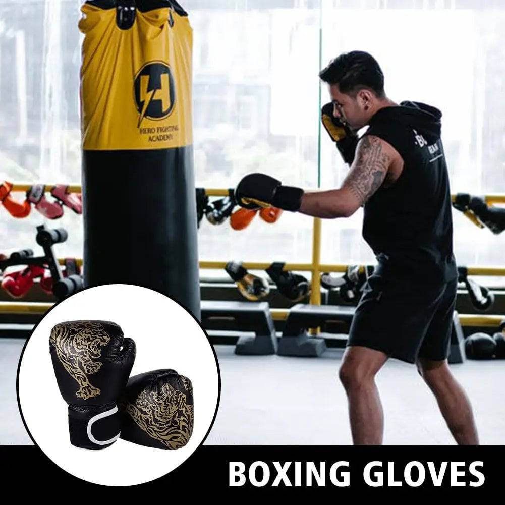 
                  
                    Boxing Gloves Professional Tiger Breathable PU Leather Flame Gloves Sanda Boxes Thai Gloves Thai Muay Thai Boxing Fight Gloves
                  
                