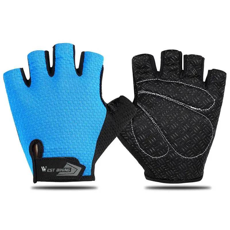 
                  
                    WEST BIKING Spring Autumn Unisex Cycling Gloves Full Finger Touch Screen Mountaineering Sports Gloves Summer Fingerless Mitts
                  
                