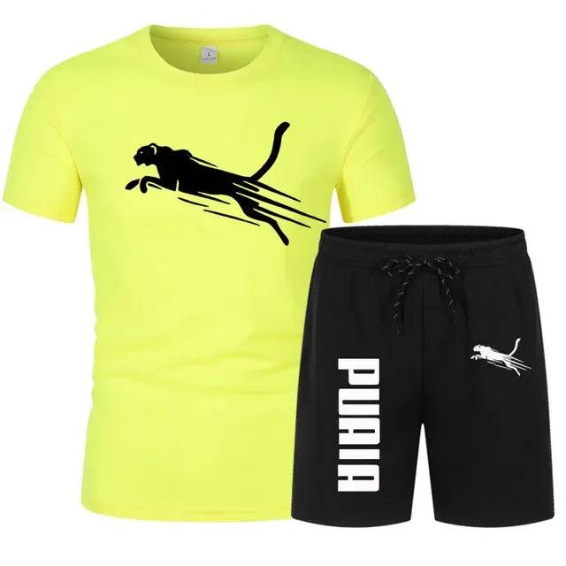 
                  
                    New Men's Clothing Summer Sports Suit Comfortable Breathable Mesh Running Sets Jogging Fitness Tracksuit Men Training Jersey
                  
                