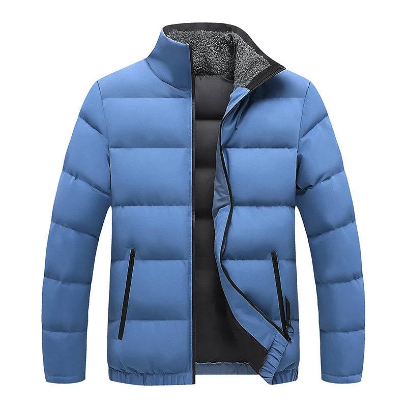 
                  
                    Autumn Winter Men's Warm Jackets Fashion Stand Collar Thicken Parkas For Men Thermal Comfortable Windbreaker Coats Clothing
                  
                