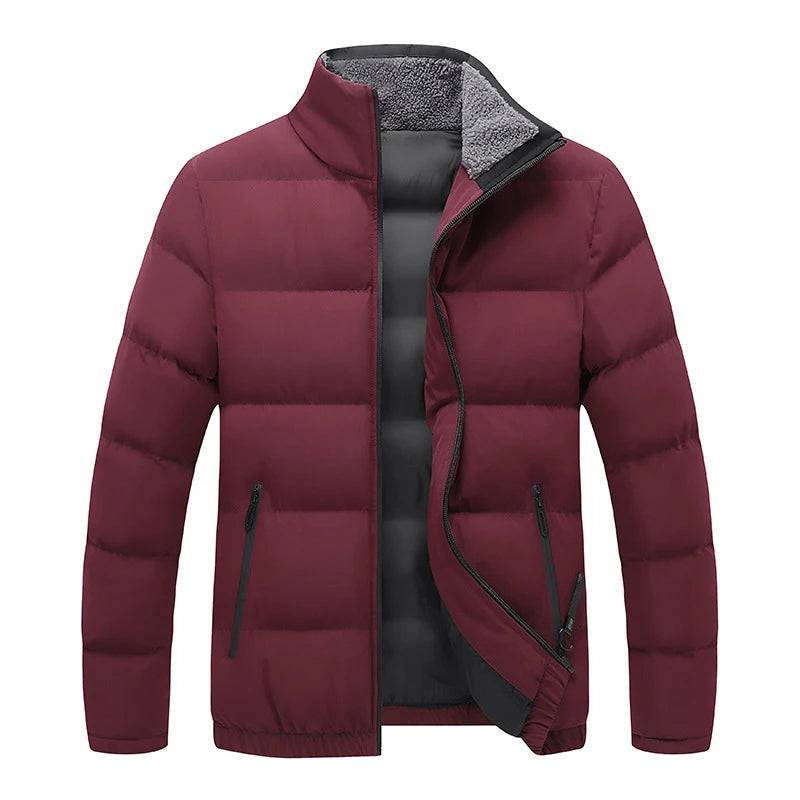 
                  
                    Autumn Winter Men's Warm Jackets Fashion Stand Collar Thicken Parkas For Men Thermal Comfortable Windbreaker Coats Clothing
                  
                