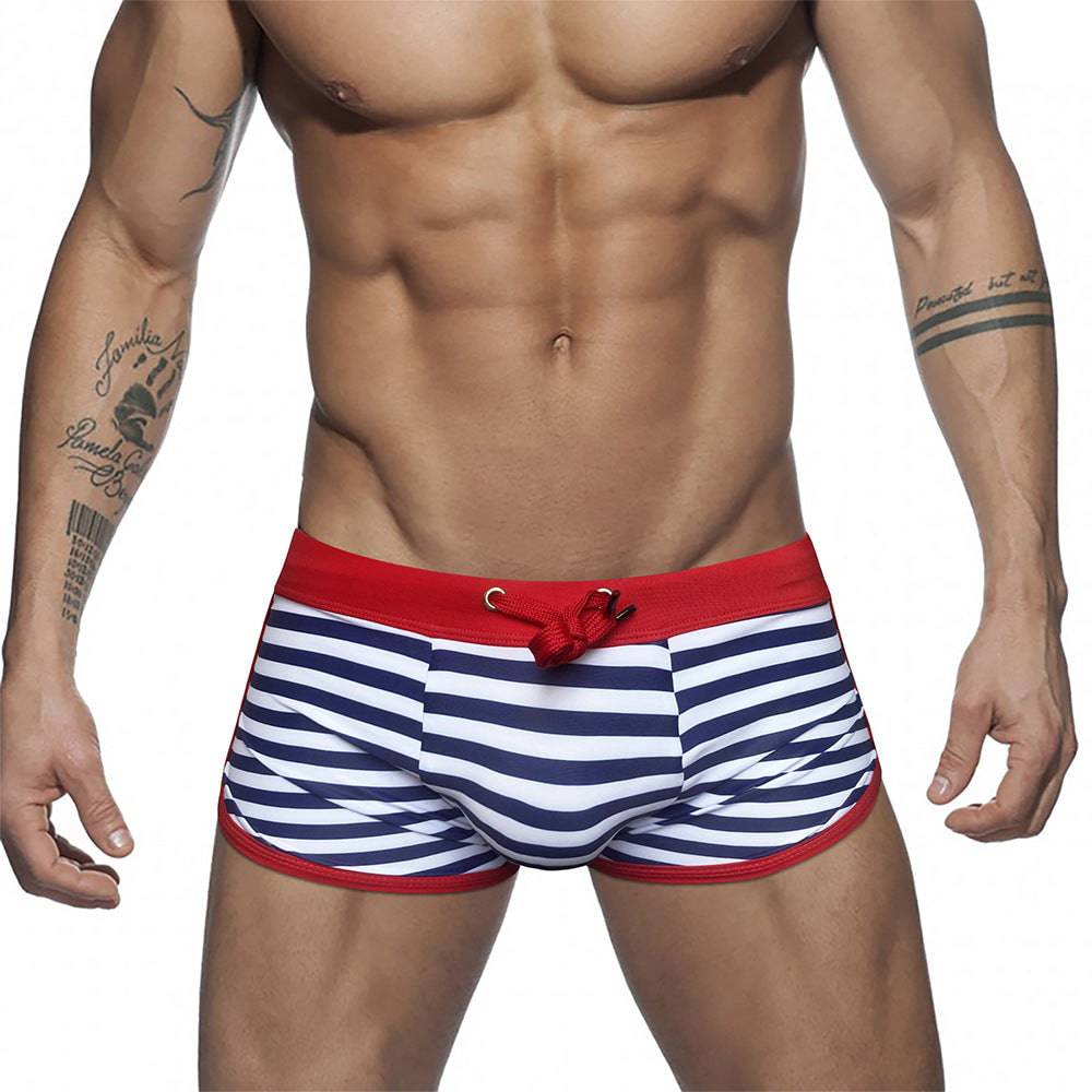 
                  
                    Sexy Striped Bikini Swimsuit Man Swimming Trunks for Men Slip Swimwear Swim Wear Briefs JESSBORN Beachwear Bathing Suit Shorts
                  
                