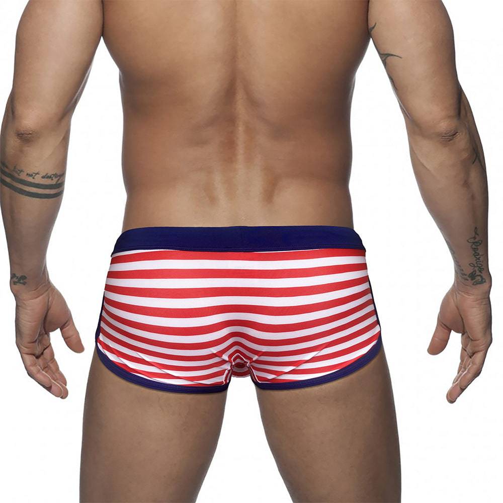 
                  
                    Sexy Striped Bikini Swimsuit Man Swimming Trunks for Men Slip Swimwear Swim Wear Briefs JESSBORN Beachwear Bathing Suit Shorts
                  
                