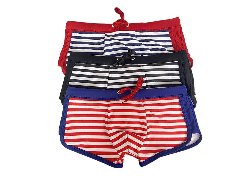 
                  
                    Sexy Striped Bikini Swimsuit Man Swimming Trunks for Men Slip Swimwear Swim Wear Briefs JESSBORN Beachwear Bathing Suit Shorts
                  
                