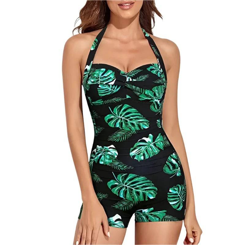 Conservative Slim One Piece Swimsuit Female Bathing Swimming Suit For Women Spa Swimsuits Beachwear Swimwear Woman Clothing