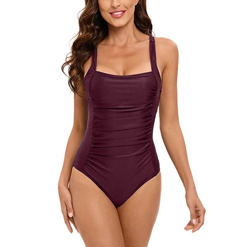 
                  
                    Conservative Slim One Piece Swimsuit Female Bathing Swimming Suit For Women Spa Swimsuits Beachwear Swimwear Woman Clothing
                  
                