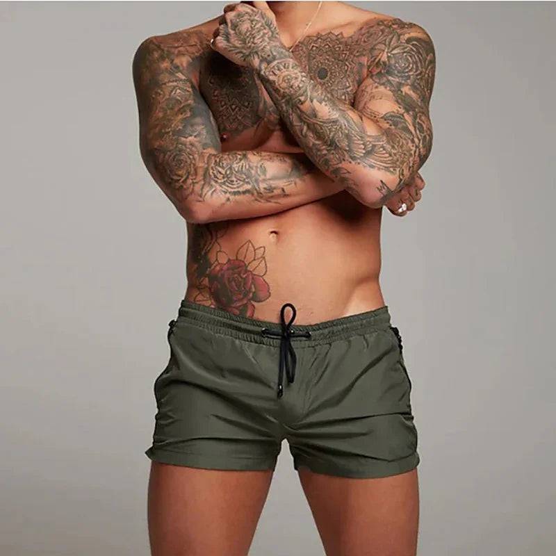 
                  
                    Men's Swim Shorts Swim Trunks Quick Dry Board Shorts Bathing Suit Breathable Drawstring With Pockets For Surfing Beach Summer
                  
                