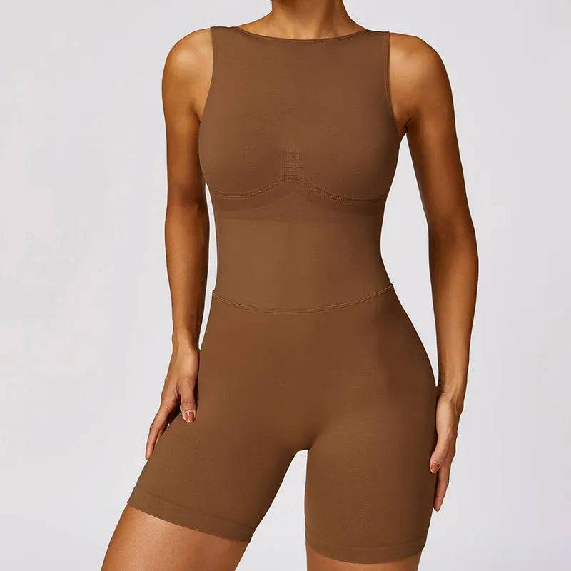 
                  
                    Yoga Set One-Piece Seamless Hollowed Out Minimalist Hip Lifting Women's Jumpsuits Gym Push Up Workout Clothes Fitness Bodysuit
                  
                