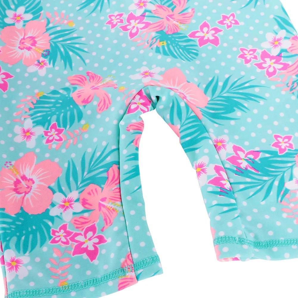 
                  
                    BAOHULU Cyan Flower Baby Girl Swimsuit UV UPF50+ One Piece Kids Girls Swimwear for 3-12 Years Children Swimming Suit Beachwear
                  
                