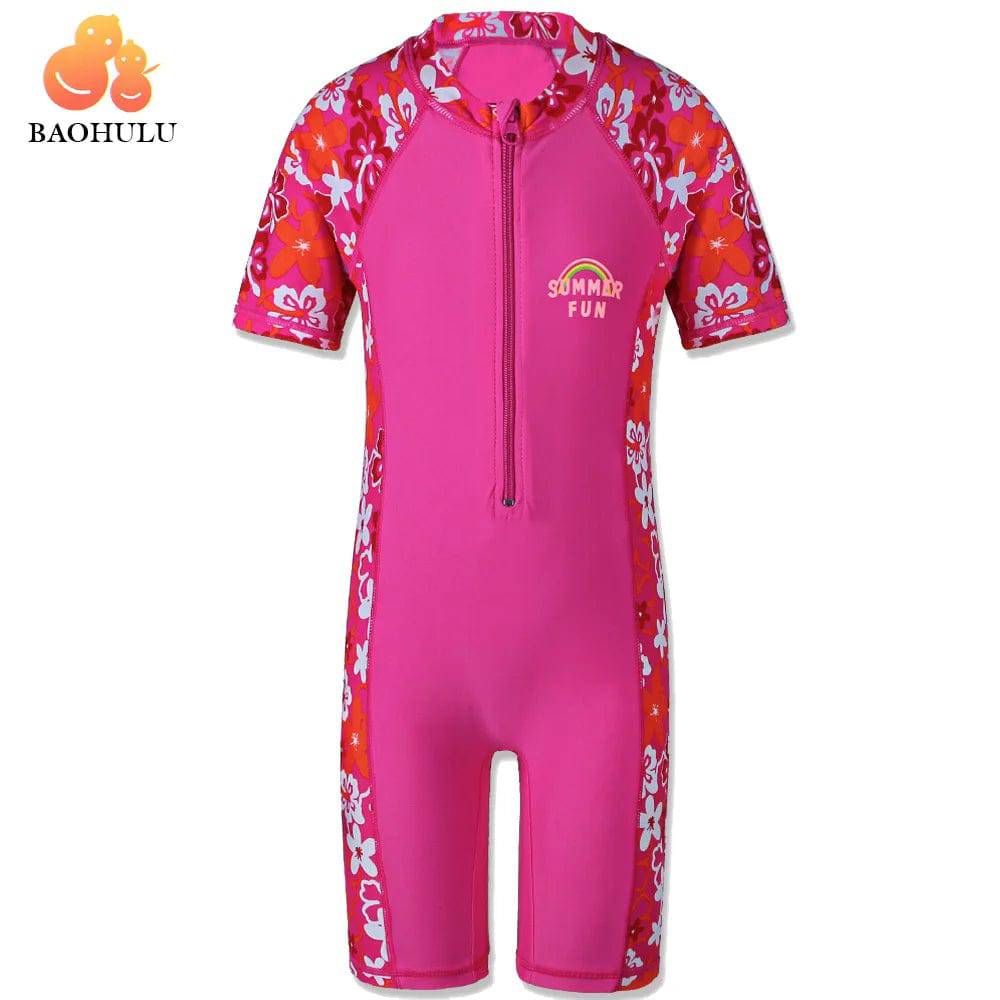 
                  
                    BAOHULU Cyan Flower Baby Girl Swimsuit UV UPF50+ One Piece Kids Girls Swimwear for 3-12 Years Children Swimming Suit Beachwear
                  
                