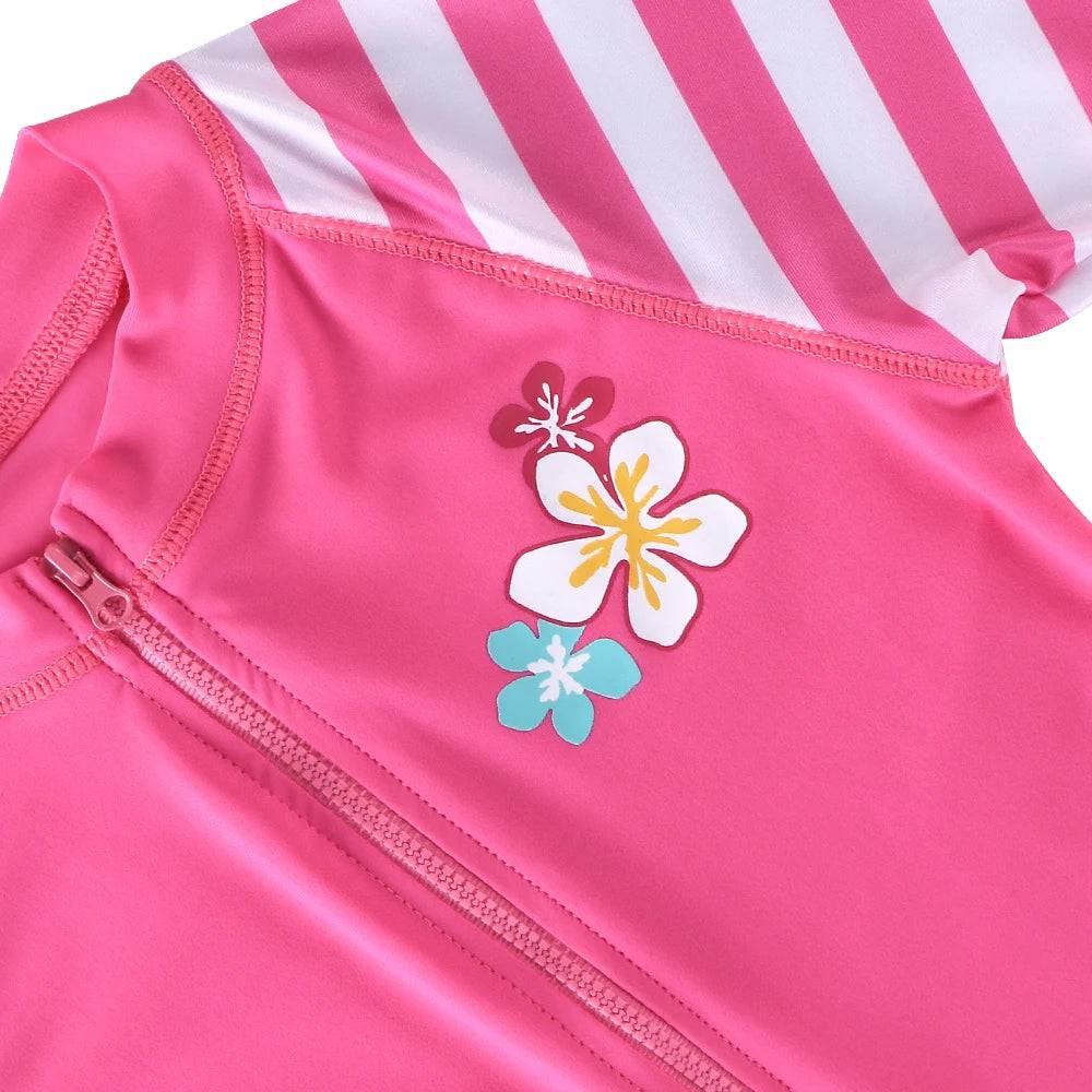 
                  
                    BAOHULU Cyan Flower Baby Girl Swimsuit UV UPF50+ One Piece Kids Girls Swimwear for 3-12 Years Children Swimming Suit Beachwear
                  
                