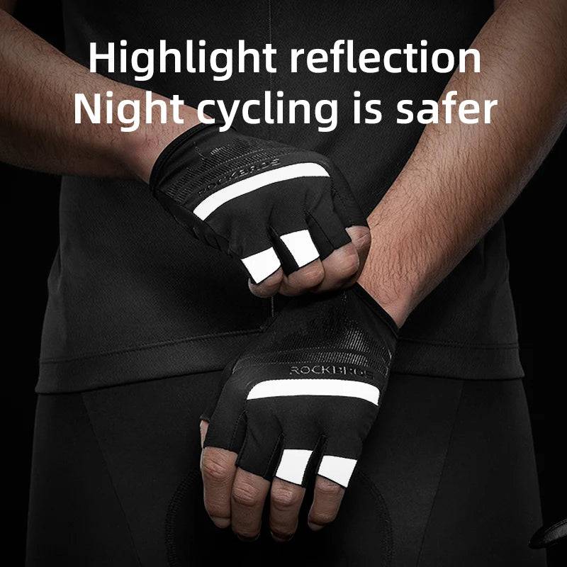 
                  
                    ROCKBROS Cycling Gloves Half Finger Shockproof Wear Resistant Breathable MTB Road Bicycle Gloves Men Women Sports Bike Equipment
                  
                