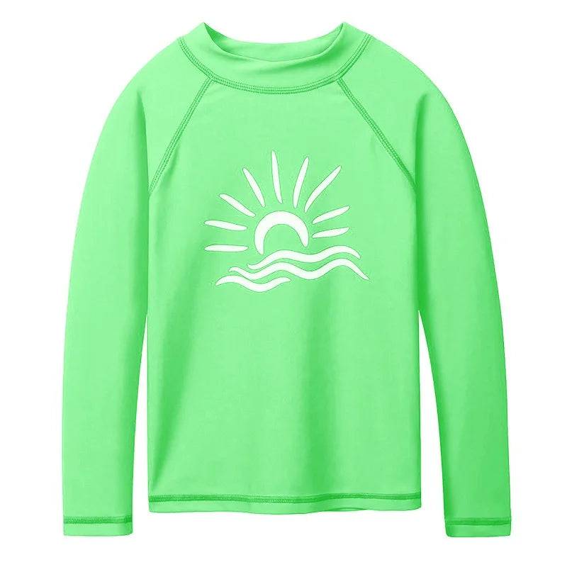 
                  
                    BAOHULU Royal Blue Long Sleeve Rashguard Boys Kids Swimwear Sun Shirts UPF 50+ Swimsuit Girls Swim Rash Guard Beach Wear
                  
                