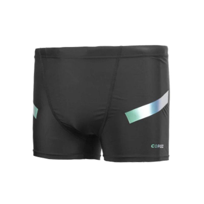 
                  
                    COPOZZ Men Shark Skin Water Repellent Swimming Trunks of Short and Five-quarter Length Swimsuit Swimwear Racing Briefs L-4XL
                  
                