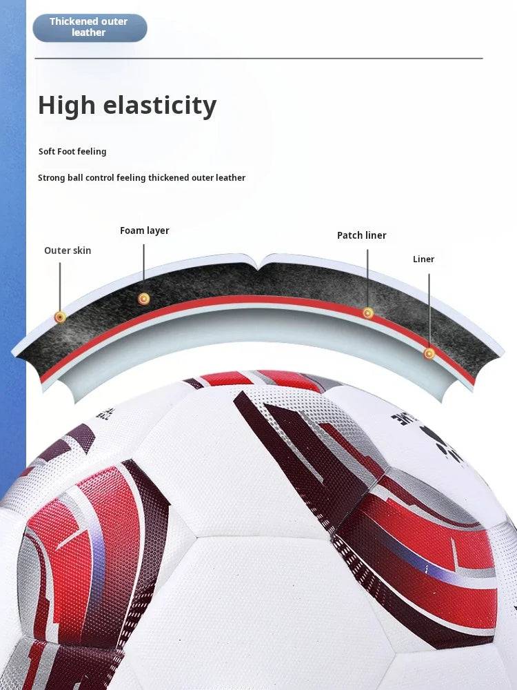 
                  
                    Kelme High Quality Soccer Ball Official Football Pu Heat Bonded Adult Size 5 Ball For Youth Training Size 4 Ball
                  
                