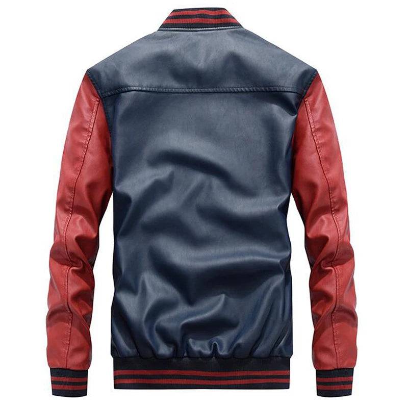 
                  
                    Autumn Winter Men's PU Leather Jacket Fashion Man Streetwear Motorcycle Jacket Men Fleece Linner Warm Leather Coats Clothing
                  
                