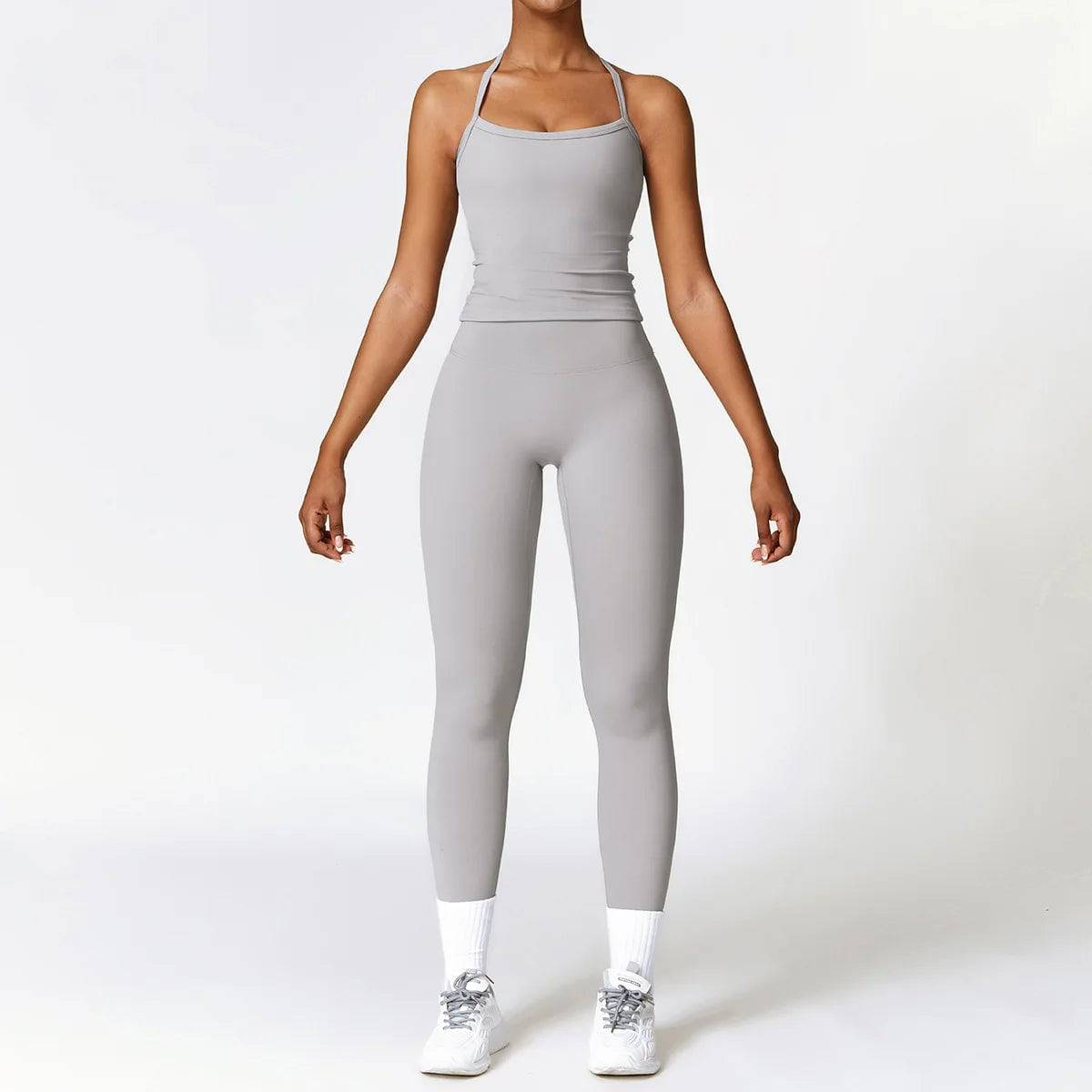 
                  
                    2PCS Yoga Set Women's Sportswear Yoga Clothes Fitness Long Sleeve  Tracksuits Sports Suit Gym Top High Waist Leggings Women sets
                  
                