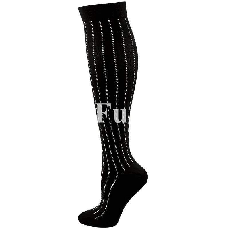 
                  
                    Medical Compression Socks for Men and Women Short Eye Catching Design for Gym Outdoor Running Basketball Cycling Blood Circulation Care
                  
                