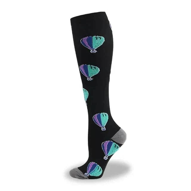 
                  
                    Medical Compression Socks for Men and Women Short Eye Catching Design for Gym Outdoor Running Basketball Cycling Blood Circulation Care
                  
                