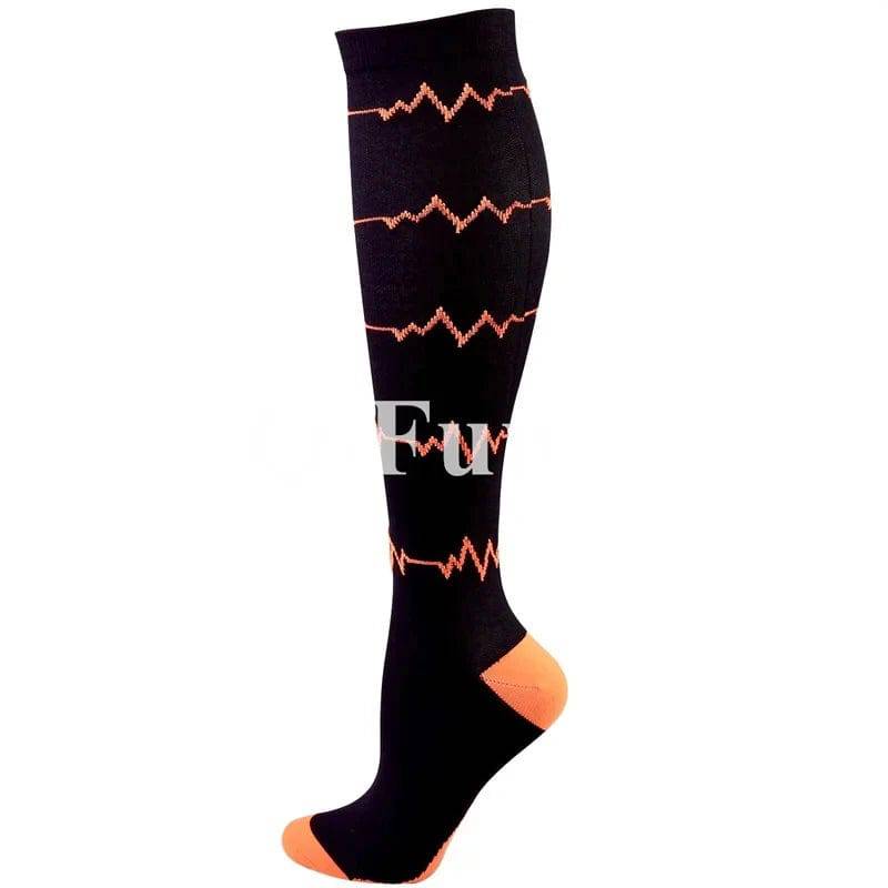 
                  
                    Medical Compression Socks for Men and Women Short Eye Catching Design for Gym Outdoor Running Basketball Cycling Blood Circulation Care
                  
                