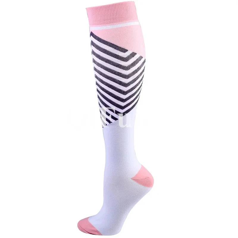 
                  
                    Medical Compression Socks for Men and Women Short Eye Catching Design for Gym Outdoor Running Basketball Cycling Blood Circulation Care
                  
                