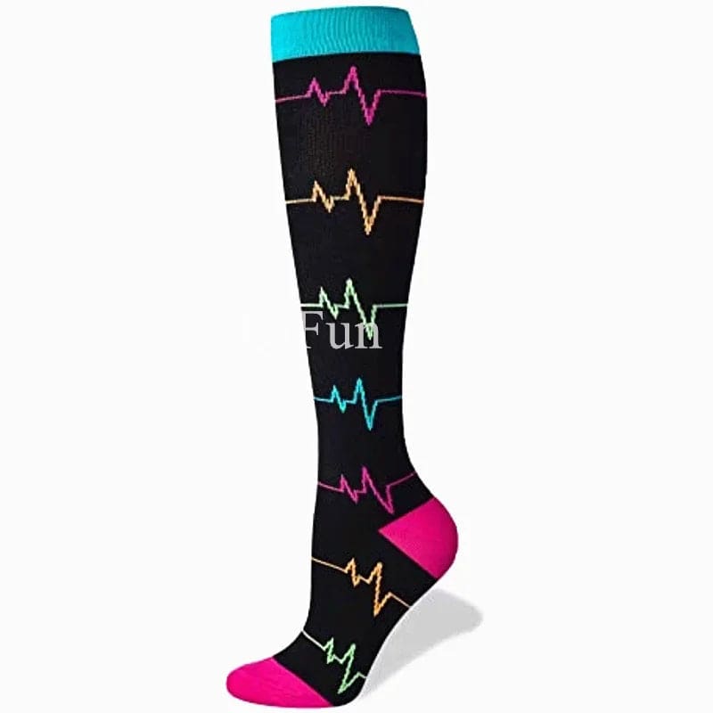 
                  
                    Short Compression Socks for Men Eye Catching Promotional Advertising Ideal for Nurses Sports Cycling Running Rugby and Natural Hiking
                  
                