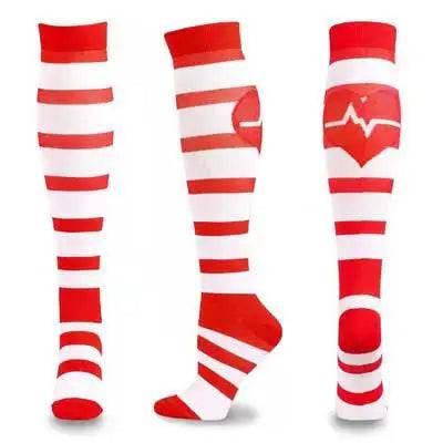 
                  
                    Short Compression Socks for Men Eye Catching Promotional Advertising Ideal for Nurses Sports Cycling Running Rugby and Natural Hiking
                  
                