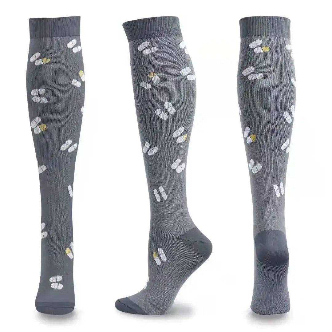 
                  
                    Short Compression Socks for Men Eye Catching Promotional Advertising Ideal for Nurses Sports Cycling Running Rugby and Natural Hiking
                  
                