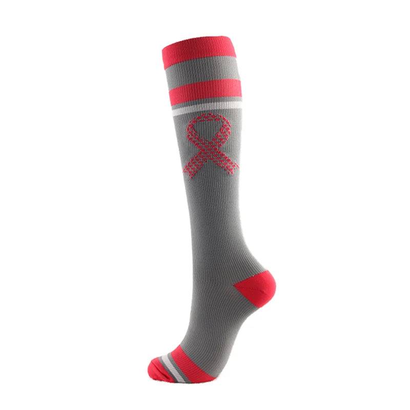 
                  
                    Elite Men's and Women's Compression Socks for Sports Varicose Vein Cycling Golf Strategy Socks with Eye-Catching Design
                  
                