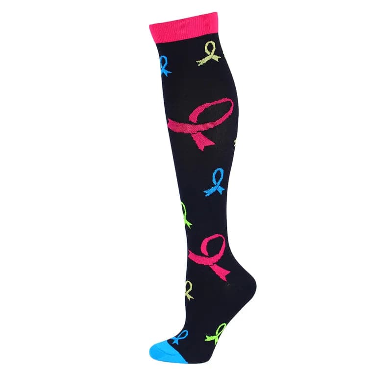 
                  
                    Elite Men's and Women's Compression Socks for Sports Varicose Vein Cycling Golf Strategy Socks with Eye-Catching Design
                  
                