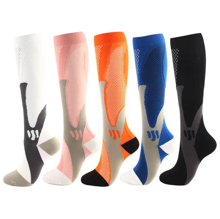 
                  
                    Men's Knee High Compression Socks 3/6/7 Pairs Pack Ankle Support Running Sport Edema Diabetes Varicose Veins Treatment
                  
                