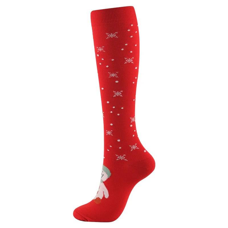 
                  
                    Christmas Compression Stockings 2020 High Quality Unisex Compress Sports Running Knee High Nylon Socks Relieve Muscle Fatigue
                  
                