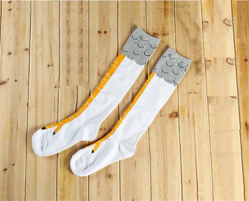 
                  
                    High Quality 3D Print Women Over The Knee Socks with Cute Chicken Cartoon Design Funny Cotton Stockings for Creative Animation Lovers
                  
                