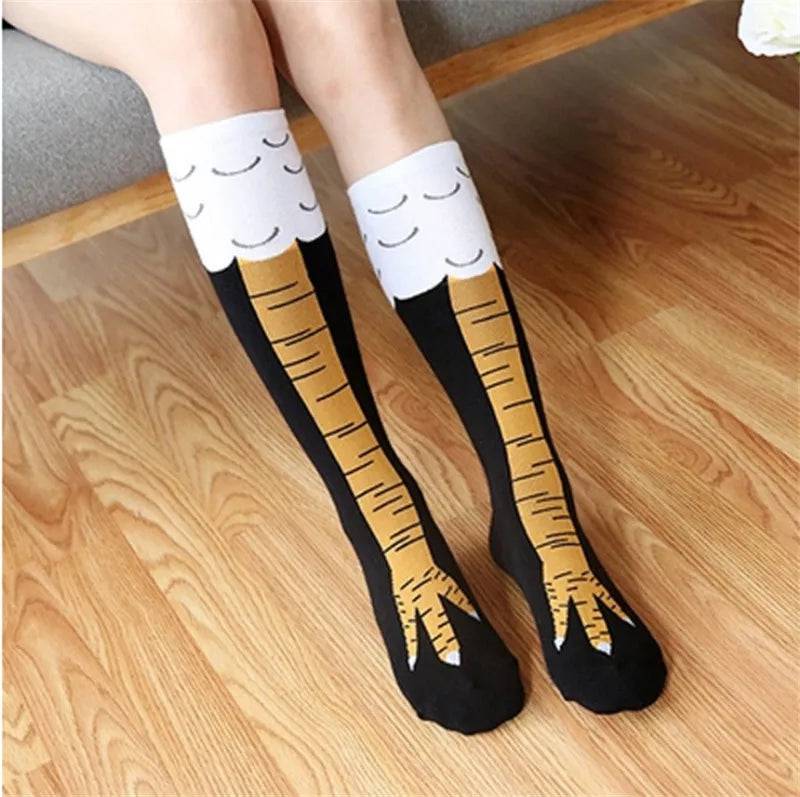 
                  
                    High Quality 3D Print Women Over The Knee Socks with Cute Chicken Cartoon Design Funny Cotton Stockings for Creative Animation Lovers
                  
                