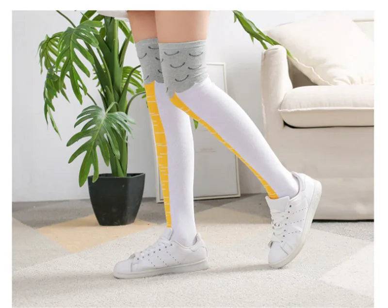 
                  
                    High Quality 3D Print Women Over The Knee Socks with Cute Chicken Cartoon Design Funny Cotton Stockings for Creative Animation Lovers
                  
                