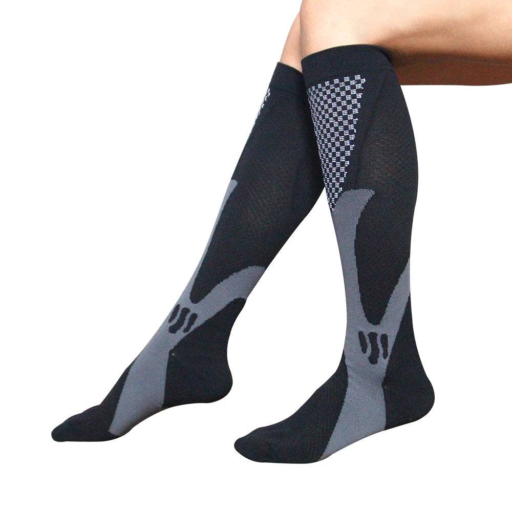 
                  
                    Unisex Compression Stockings for Varicose Veins Relief Soft Leg Support Stretch Breathable Nylon Prevention Comfortable for All-Day Wear
                  
                