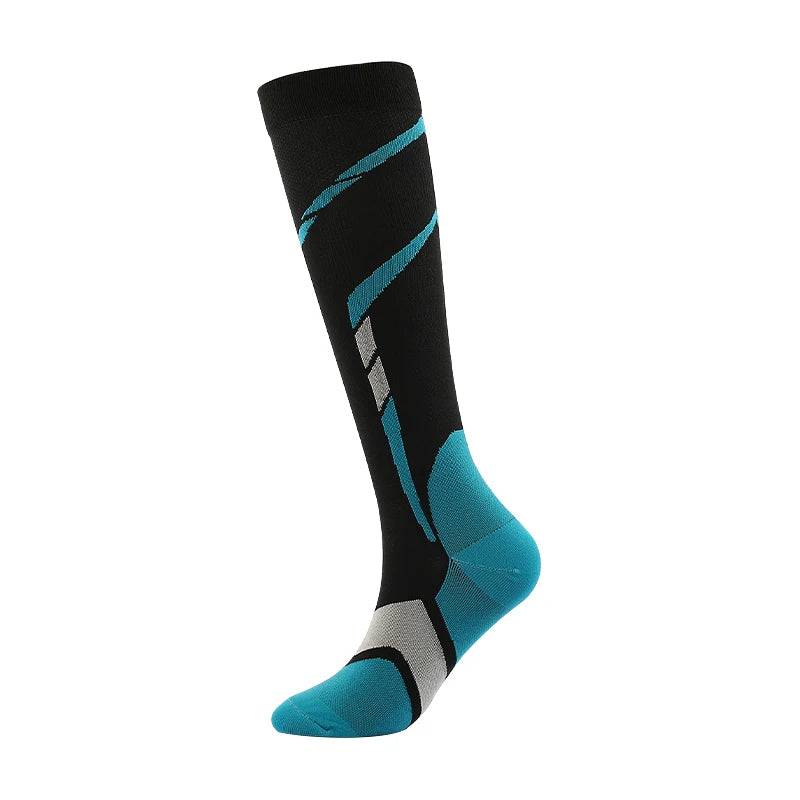 
                  
                    Men's Compression Socks for Running Basketball Cycling Nylon Sport Socks with 20-30mmHg Blood Circulation Relief Pain
                  
                