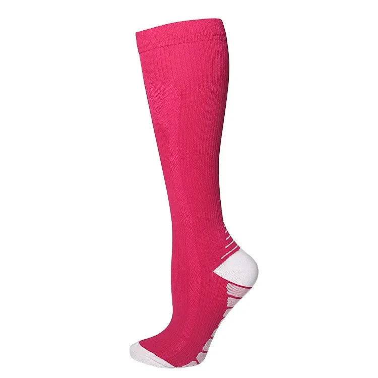 
                  
                    Men's Compression Socks for Running Basketball Cycling Nylon Sport Socks with 20-30mmHg Blood Circulation Relief Pain
                  
                