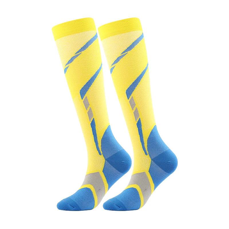 
                  
                    Varicose Veins Pain Relief Compression Stockings for Diabetes Knee Tight Socks ideal for Outdoor Marathon Football Cycling
                  
                